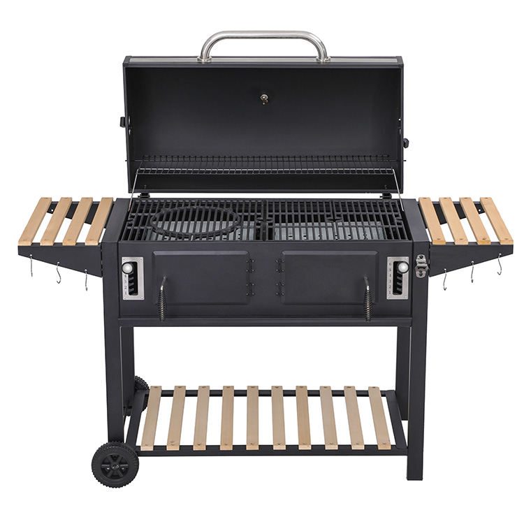 Cast Iron နှင့် Stainless Steel Charcoal Grills နှိုင်းယှဉ်