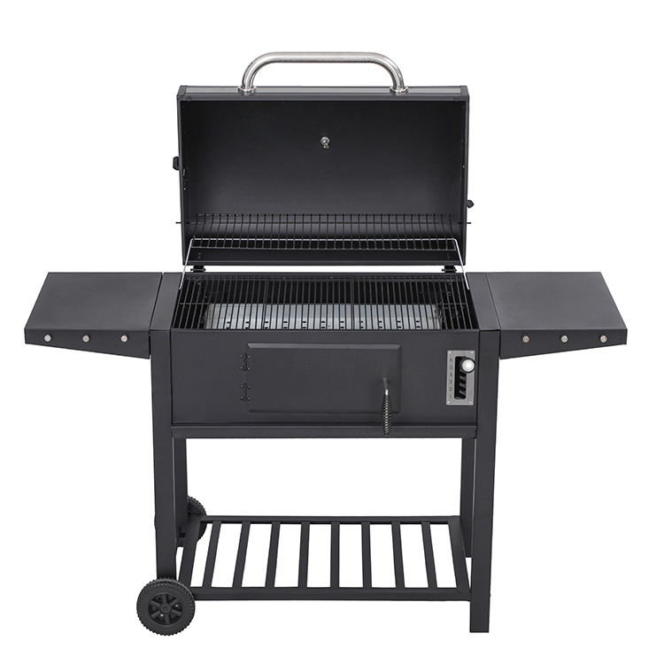 Foldable Side Shelf BBQ Charcoalကင်